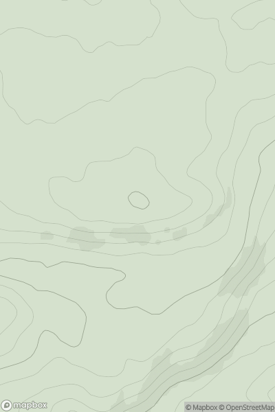 Thumbnail image for Kirk Hill [Carrick and Galloway] showing contour plot for surrounding peak